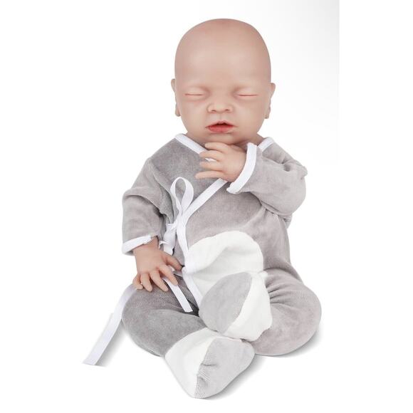 Vollence 18” Lifelike Newborn FULL Silicone Baby Dolls Anotomically Correct